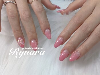 ピンクグラデーション