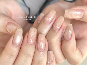 ニュアンスネイル:aoi