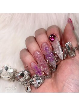 ノイド(noid)の写真/大人気のデザインスカルプ♪ホログラムやマーブル模様など多彩なアイテムで煌びやかなデザインに★