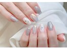 涼しげな海ネイル