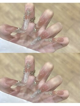 シシネイルサロン 大久保店の写真/【大久保駅1分★】指先を可愛くして毎日の気分をUP♪新登場の長さだし特化店がモテ可愛いを作ります