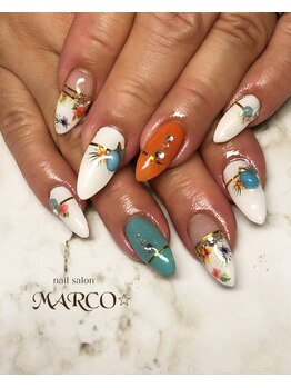 ネイルサロン マルコ(nail salon MARCO)/ボタニカルフラワー