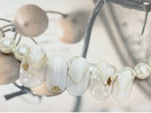 ネイルズガッシュ 大森駅前店(NAILs GUSH)/＊透け感ホワイト＊