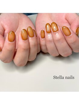 ステラネイルズ(Stella nails)/囲みグラデーション