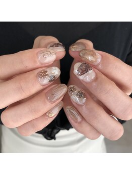 リノ 大阪本町店(lino)/ニュアンスネイル【5.24】