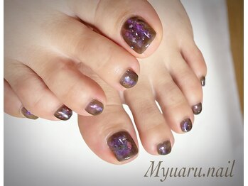 ミュアルネイル(Myuaru.nail)/定額フットネイル♪