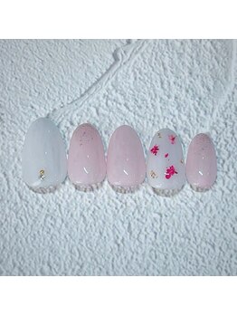 ティアモ(Ti Amo)/押し花ネイル♪