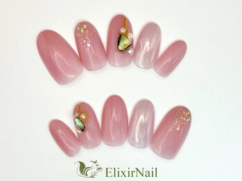 エリクサーネイル 五反田(Elixir Nail)/定額a シンプル／クーポン使用