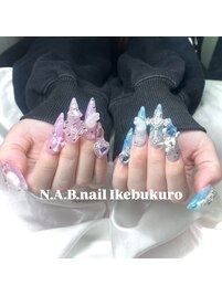 ゴテゴテネイル