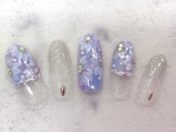 定額ネイル7260円