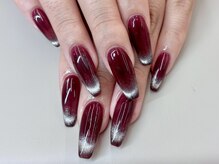 フォフォネイル 自由が丘(Fofo nail)/【フレンチマグネットネイル】