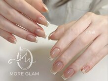 More Glam Nailsalon 大宮東口店 ～韓国ネイル・ワンホンネイル・スカルプネイル～/フレンチ
