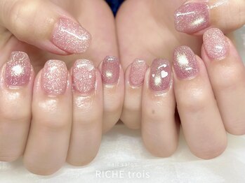 ピンクラメ×マグネイル♪