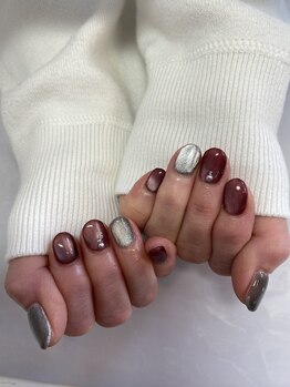 ネイルアンドアイラッシュ リラ 東三国店(Rela)/マグネットネイル