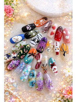 カナモ(Kanamo)の写真/NEWオープン。繊細なアートも認定講師にお任せ。