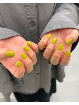 ミアンウィスカ 海南店(Mianuisce)の写真/【個性的カラーから大人気ちゅるんワンカラーまで】
