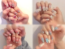 ベイネイル(Bae nail)の雰囲気（持ち込みデザインメニューもございます！）
