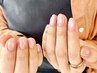 お爪の薄さ浮き、持ちの悪さでお悩みの方。ワンカラー。アートへの変更相談◎