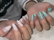 シンプルアート@my_nails_sayaka