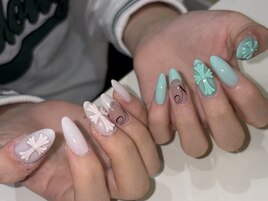 シンプルアート@my_nails_sayaka