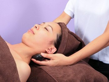 癒しの森/バザルトストーン施術