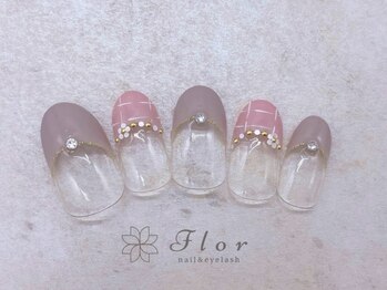 ネイルアンドアイラッシュ フロル(Flor)/デザインネイル