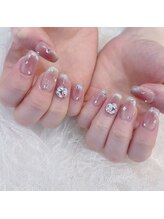 グラマラス アンジェアイ 荻窪店(glamourous ange eye)/マグネットフレンチネイル