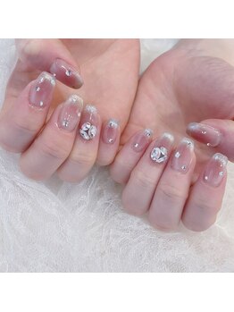 グラマラス アンジェアイ 荻窪店(glamourous ange eye)/マグネットフレンチネイル