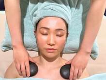 - ホットストーンセラピー -