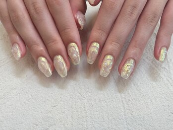 ティンク 大船店(Tink)/オーロラ　ニュアンスネイル