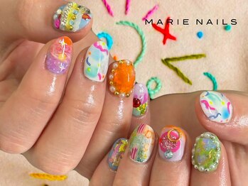 マリーネイルズ 表参道店(MARIE NAILS)/¥8,800 CHABO限定 0719a