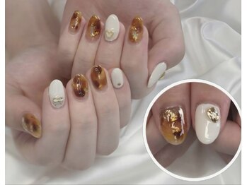 チェリー(Cherry)/【べっ甲ネイル】