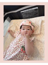 きょうわ整体院/施術中のお子さまの様子