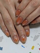 マグネット×チークネイル