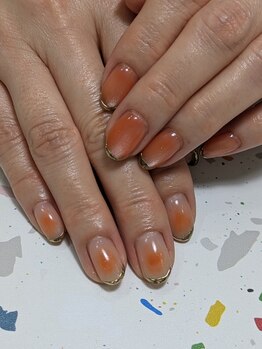 ネイルヤサン(nail ya sun)/マグネット×チークネイル