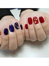 色ちがいネイル