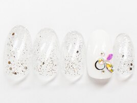 ラメ☆キラキラネイル