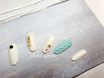 シュポルテ(chou porte)/ニットネイル