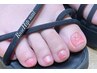 【フット】足先まで手を抜かない女性フットジェルワンカラー¥6600