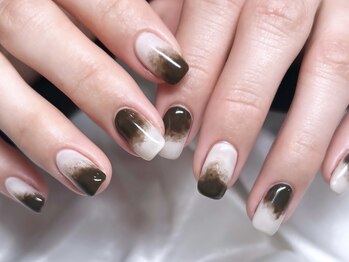 ファネル 京橋(FANELU)/もやもや/うねうね/ブラウン