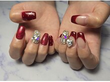 グリッター(Glitter)/あべこべネイル