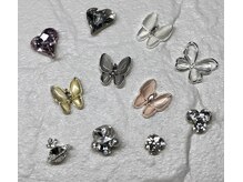 フリーネイル 今福鶴見店(free nail)の雰囲気（人気パーツ沢山ご用意しております☆）