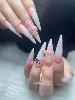 ムンヒーネイル 朝霞台(MOONHI Nail)/チップ長さ出し10本やり放題8980