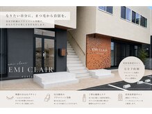 エミクレール(EMI CLAIR)の雰囲気(オレンジの看板が目印♪美容室併設サロンです!)