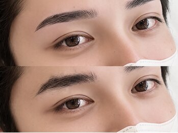 フィオ 大阪芝田の写真/メンズ眉毛サロン・メンズアイブロウ（眉毛ワックス）ハリウッドブロウ（眉毛パーマ）【大阪梅田/芝田】