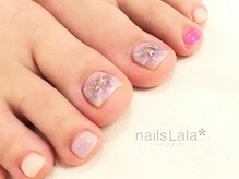 ネイルズ ララ(nails Lala)/ゆめかわフットネイル