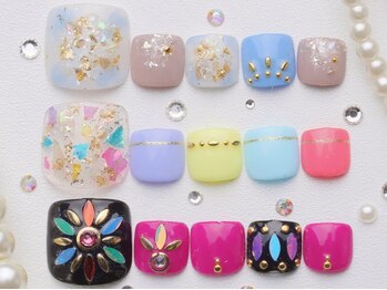 ダブルネイル(Double Nail)/デザインアート10本し放題コース