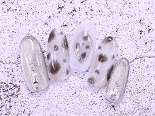 ネイルサロン ドルチェネイル 柏店(Dolce.Nail)/#アニマルネイル#ダルメシアン