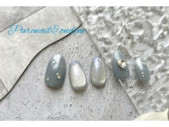 ピュアネイルアンドオンディーヌ/定額ミドルデザイン