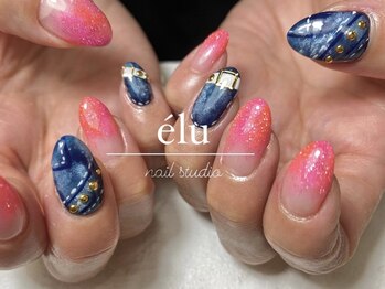 エル(elu)/パラジェル デニムネイル